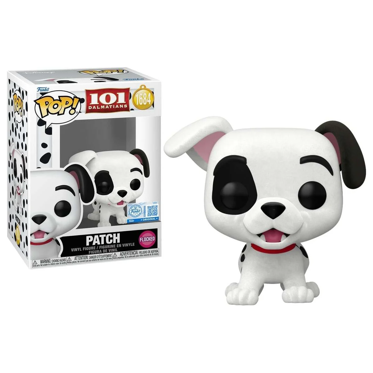 101 DALMATIANS - POP Disney N° 1684 - Patch (Flocked) Pop figures