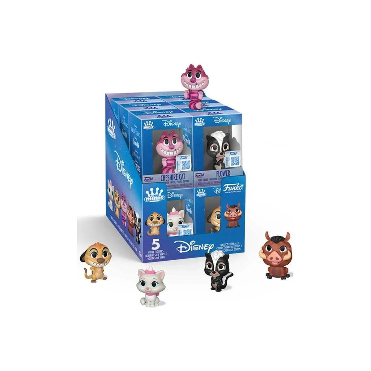DISNEY ANIMALS - Vinyl Figures (BOX 12 Figures) Pop figures