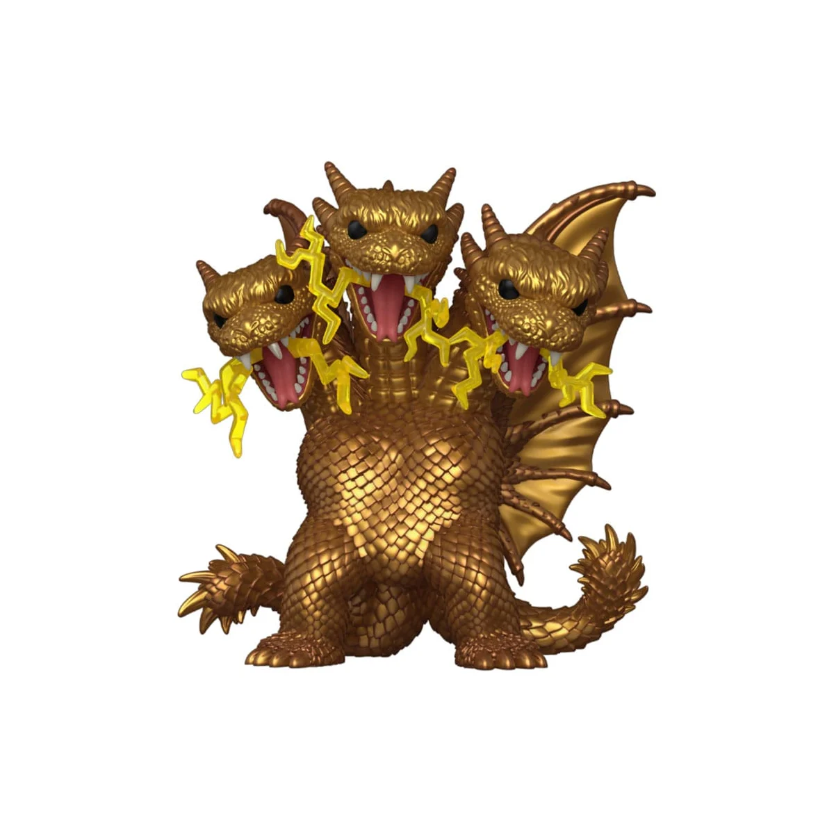 Godzilla Figure Super Sized POP! Movies Vinyl King Ghidora (Electric) Exclusive Edition 15 cm - Funko