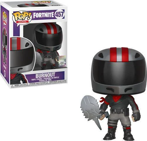 Funko Pop! 457 Pop Games Fortnite - Burn Out Vinyl Figure