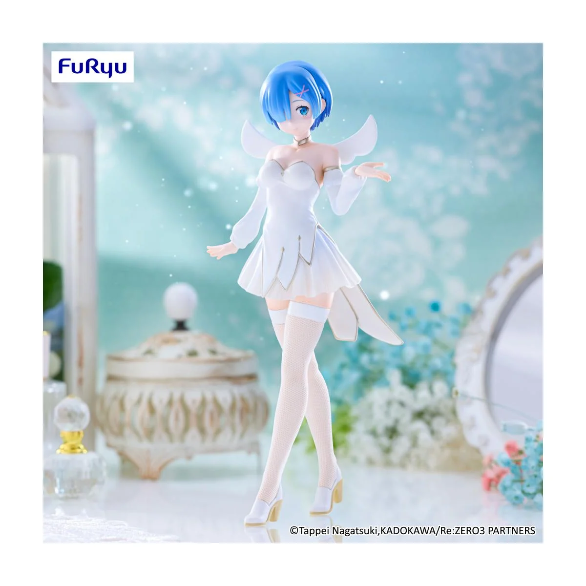 RE ZERO - Rem "Little Wings" - Bicute Pure Figure 25cm Figurine
