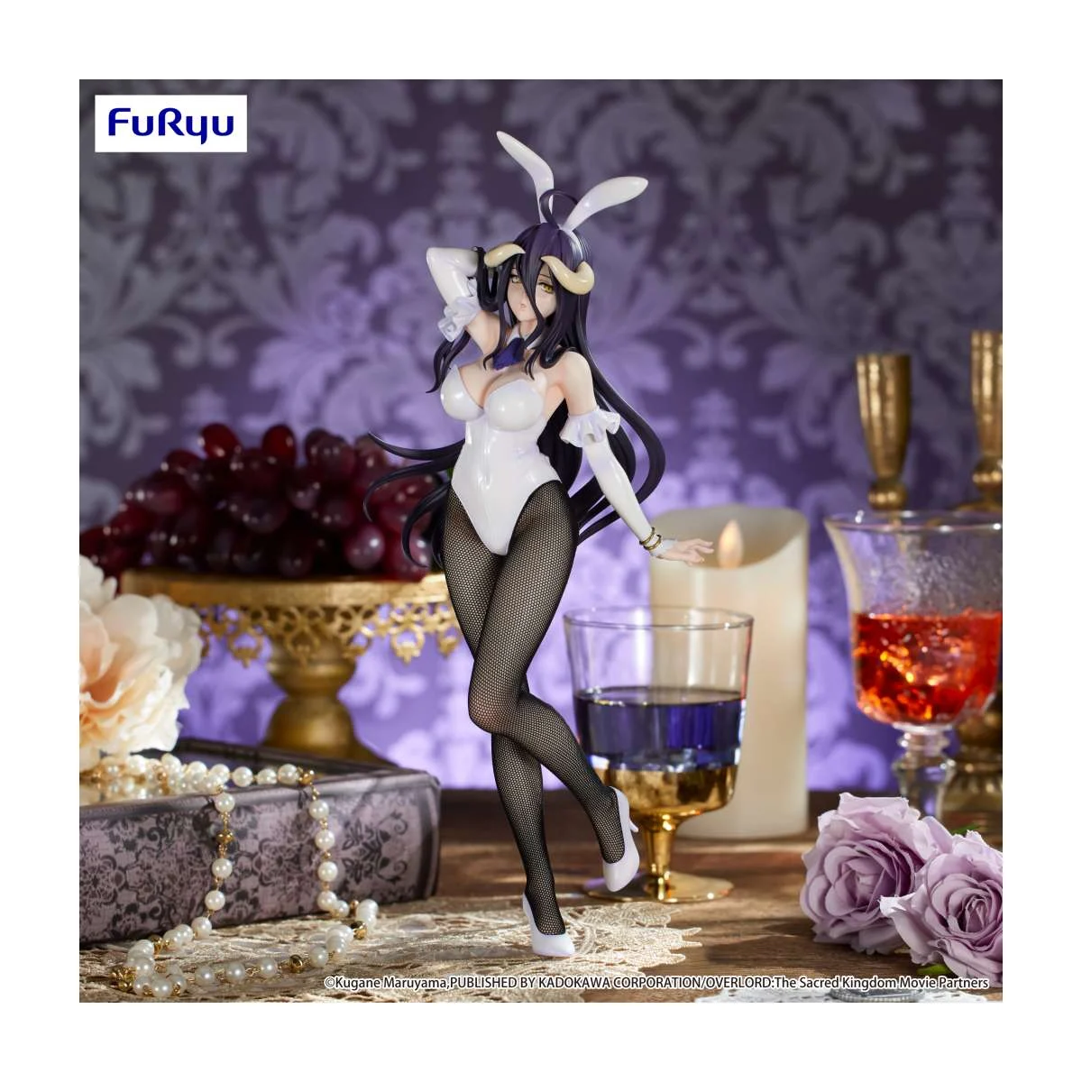Overlord Albedo Bicute Bunnies Figure Figurine - Furyu