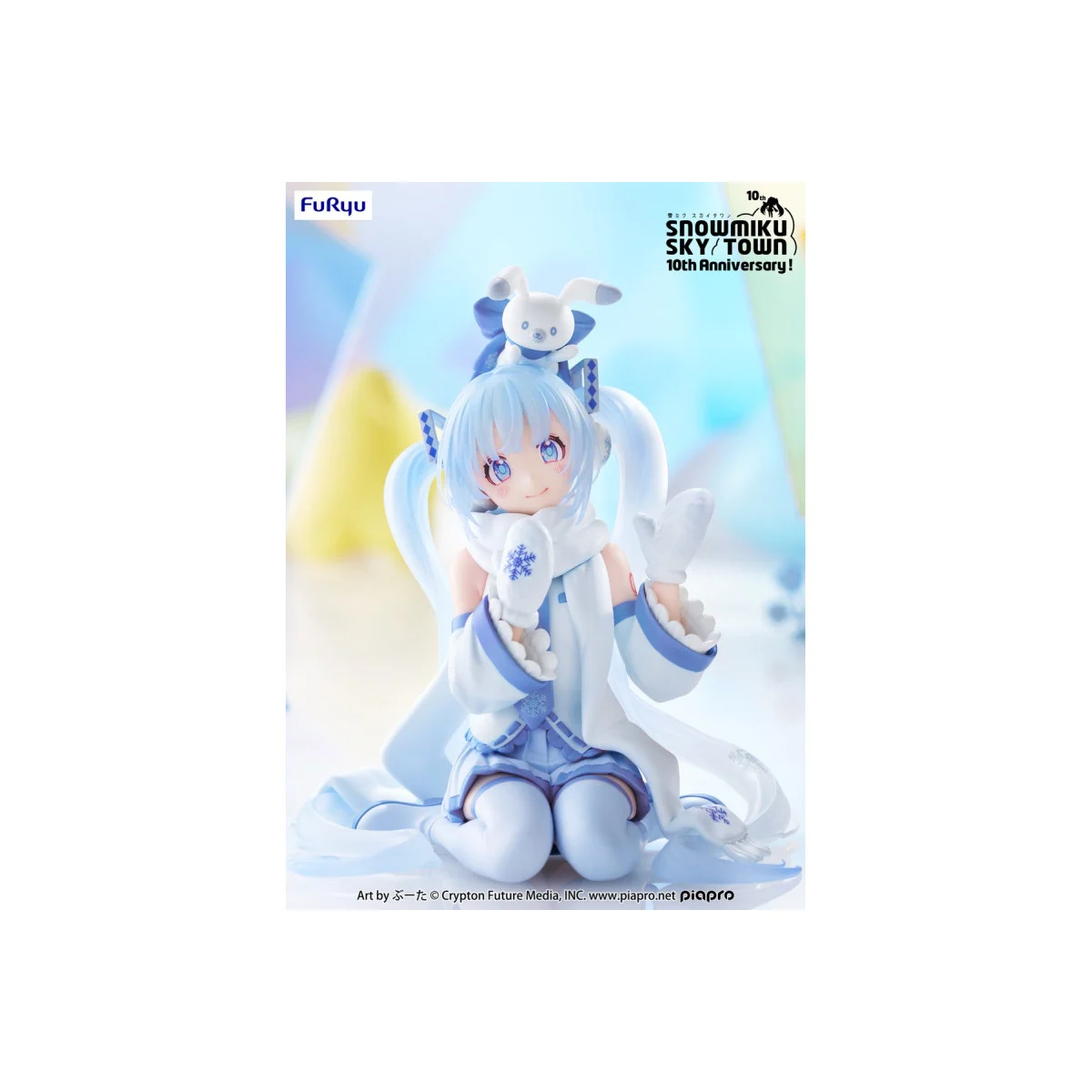 Hatsune Miku - Rabbit Yukine Snow Sky Town Version Figure (Noodle Stopper) Figurine