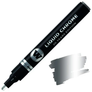 Molotow Markers MLW 103 4Mm Liquid Chrome Mirror Effect Marker