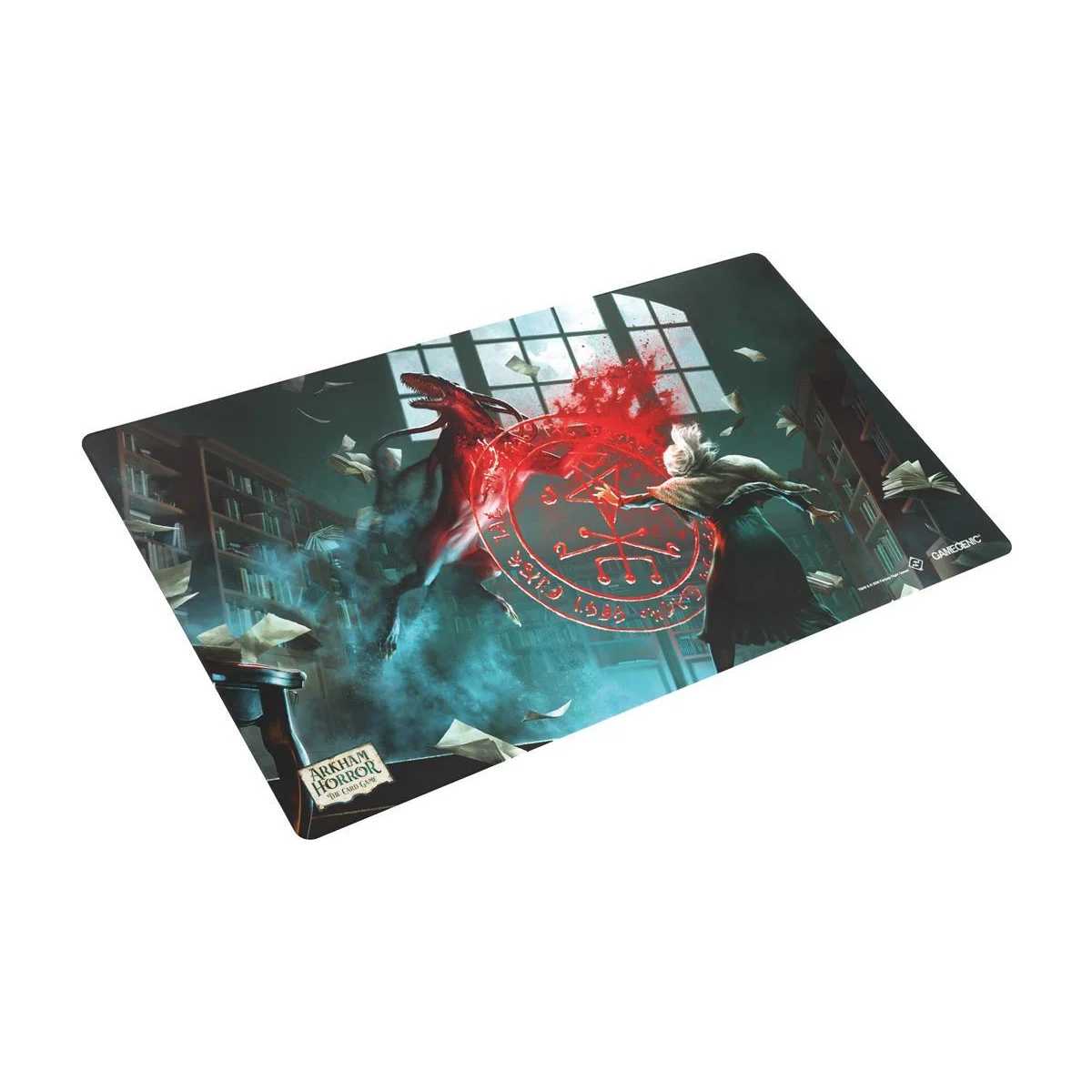 GG: Arkham JCE Center Game Mat 70x70 cm - Gamegenic