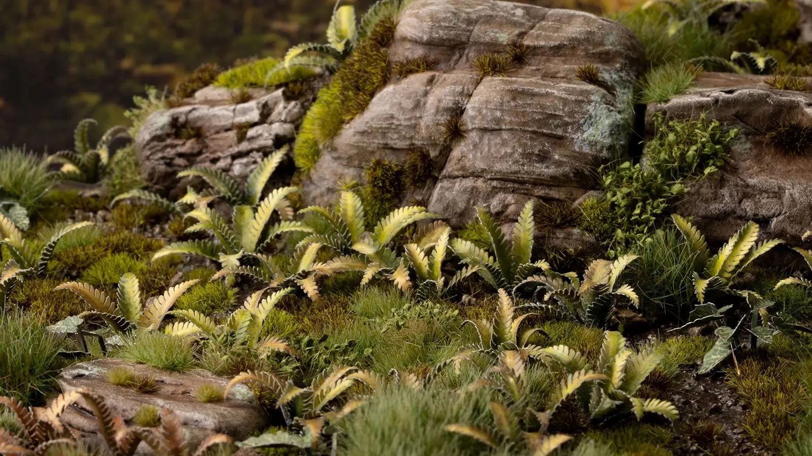 GamersGrass | Deer Fern Laser Cut Plants - Gamers Grass