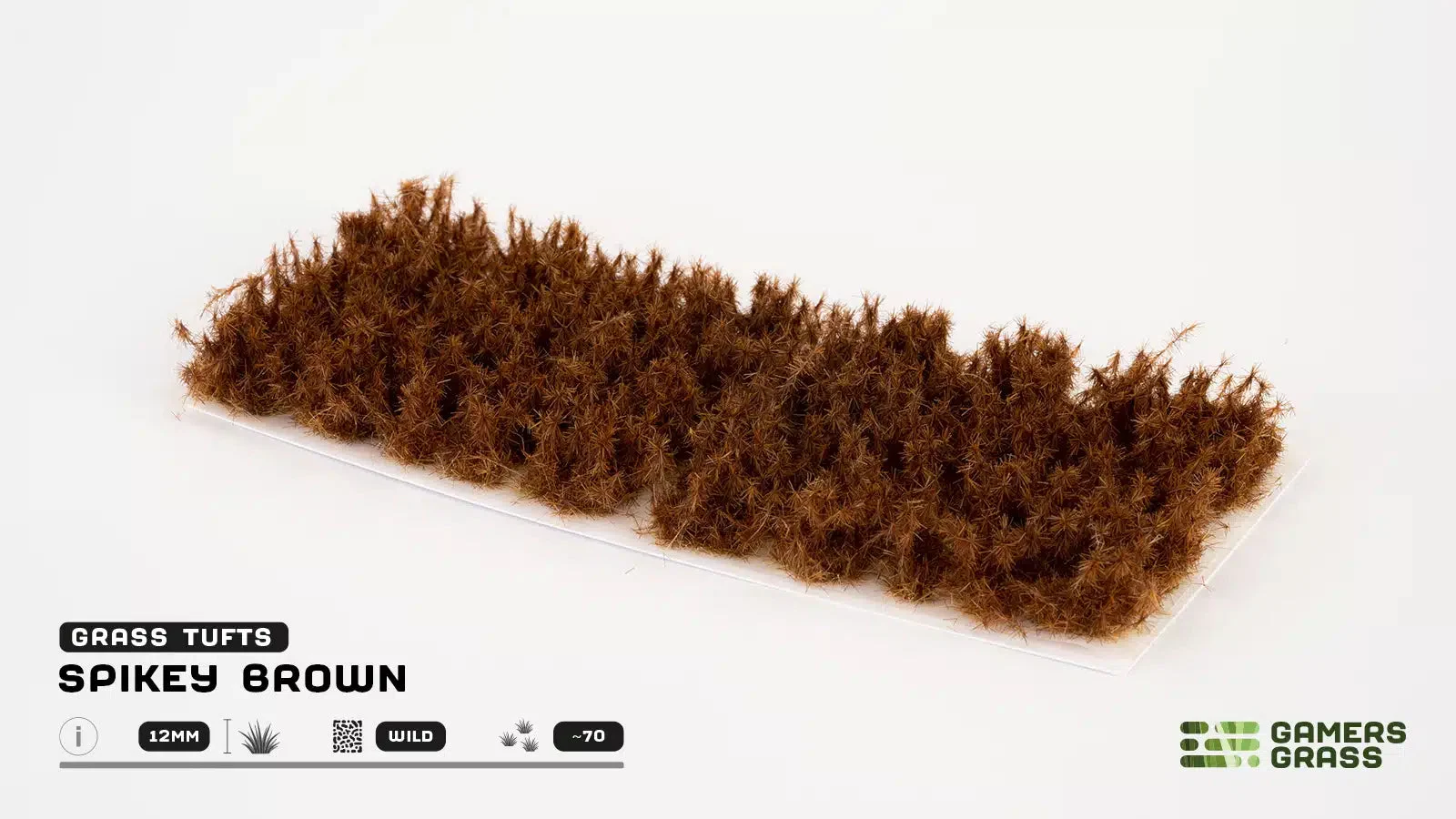 GamersGrass | Spikey Brown (12mm) Tufts - Gamers Grass