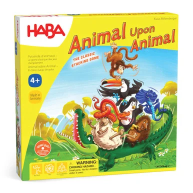 HABA 3678 Animal Upon Animal Game - Haba Games