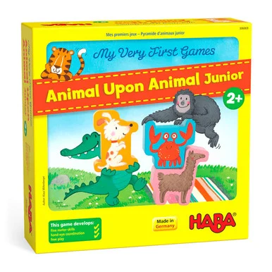 HABA 306069 My Very First Games: Animal Upon Animal Junior - Haba Games