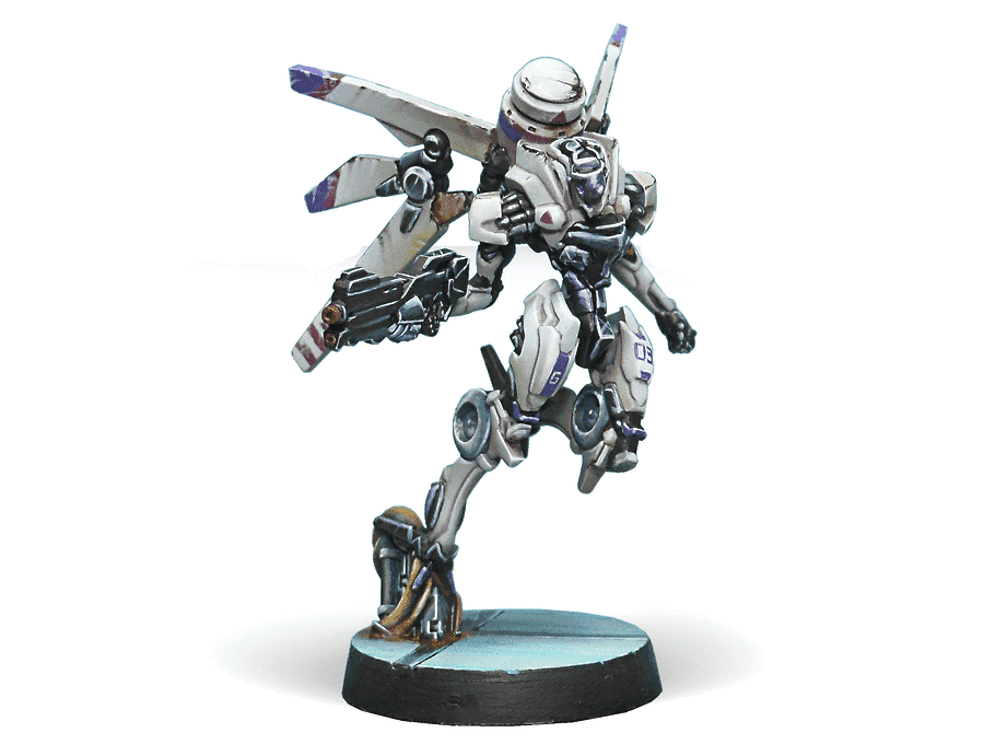 Infinity ALEPH Garuda Tacbot (Spitfire) Miniature Game Figure - Corvus Belli