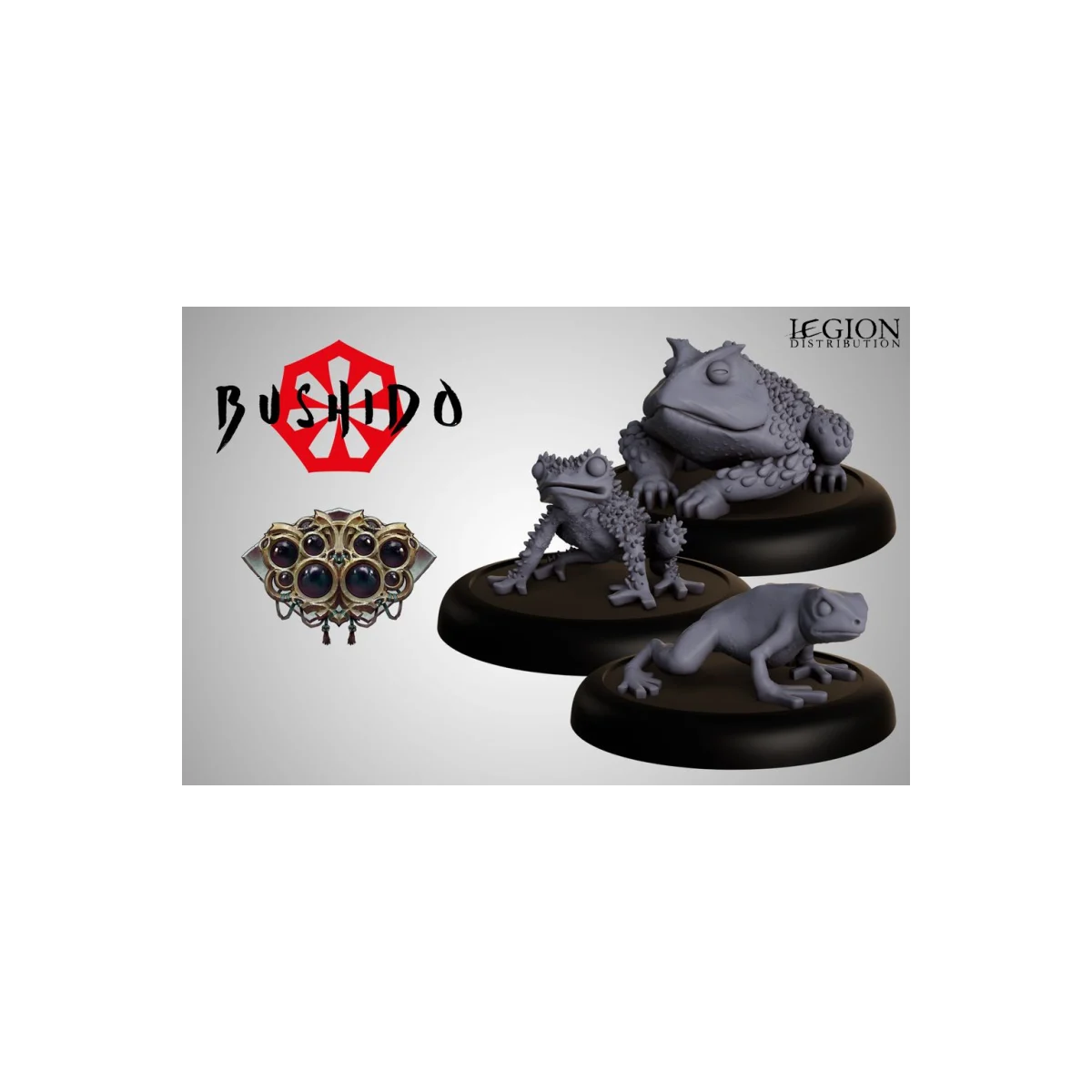 Bushido - Symbiotic Frog (FR + ENG) Figurine games