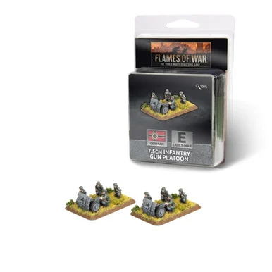 15mm 7.5cm Infantry Gun Platoon - GE581