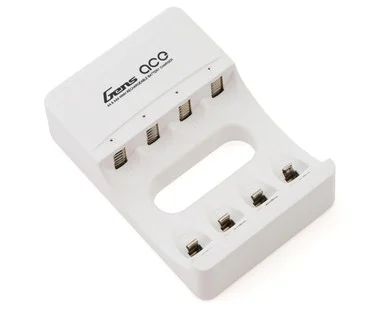 Gens Ace GEAC704A2 A NiMH/NiCD A & AAA Battery Charger, 4 Slots