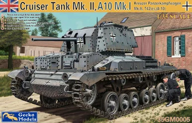 1/35 Gecko Models Kreuzer Panzerkampfwagen Mk.II 742(e) (A-10)