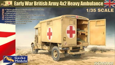 1/35 Gecko Models Early War British Army 4x2 Heavy Ambulance