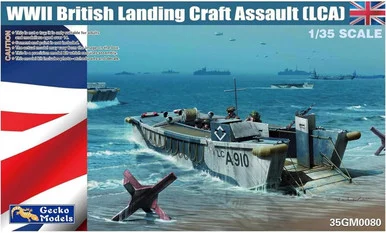 1/35 Gecko Models WWII British Landing Craft Assault (LCA)
