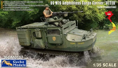 1/35 Gecko Models US M76 Amphibious Cargo Carrier OTTER (Late Version) Plastic Model Kit