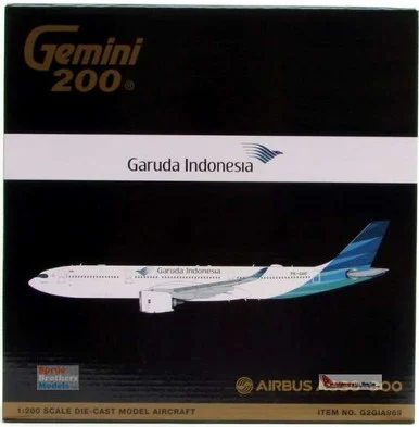 GEMG20969 1:200 Gemini Jets Garuda Indonesia A330-900neo Reg #PK-GHF (pre-painted/pre-built)