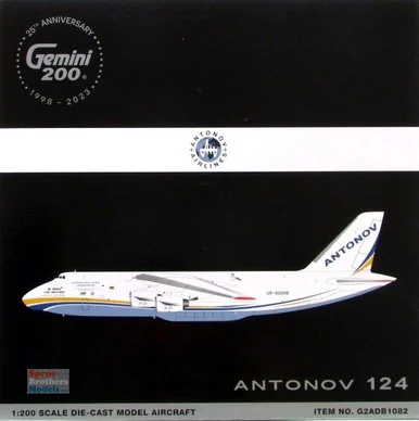 GEMG21082 1:200 Gemini Jets Antonov An-124 Reg #UR-82088 (pre-painted/pre-built)