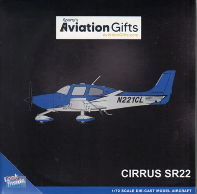 GEMGG017 1:72 Gemini Cirrus SR22T Reg #N221CL (pre-painted/pre-built)