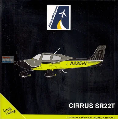 GEMGG022 1:72 Gemini Cirrus SR22T Reg #N225HL (pre-painted/pre-built)