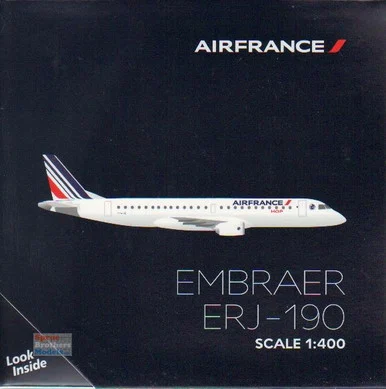 GEMGJ1615 1:400 Gemini Jets Air France ERJ-190-100STD Reg #F-HBLR (pre-painted/pre-built)