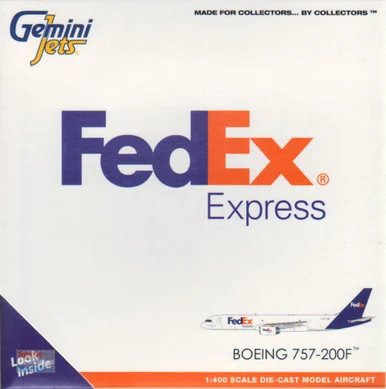 GEMGJ1993 1:400 Gemini Jets FedEx B757-200F Reg #N921FD (pre-painted/pre-built)
