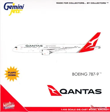 GEMGJ1995F 1:400 Gemini Jets Qantas B787-9 Reg #VH-ZNK Flaps Down Version (pre-painted/pre-built)