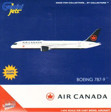 GEMGJ2045F 1:400 Gemini Jets Air Canada B787-9 Reg #C-FVND Flaps Down Version (pre-painted/pre-built)