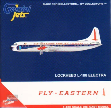 GEMGJ2138 1:400 Gemini Jets Eastern Airlines L-188 Electra Reg #N5507 (pre-painted/pre-built)