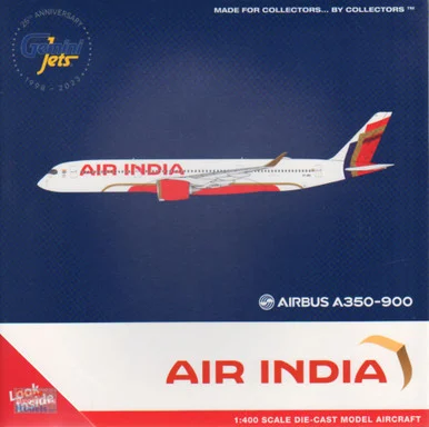 GEMGJ2254 1:400 Gemini Jets Air India Airbus A350-900 Reg #VT-JRH (pre-painted/pre-built)