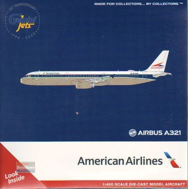 GEMGJ2261 1:400 Gemini Jets American Airlines Airbus A321 #N579UW 'Allegheny Heritage' (pre-painted/pre-built)