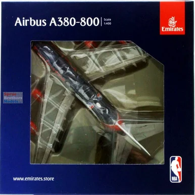GEMGJ2271 1:400 Gemini Jets Emirates Airbus A380 Reg #A6-EOD 'NBA' (pre-painted/pre-built)
