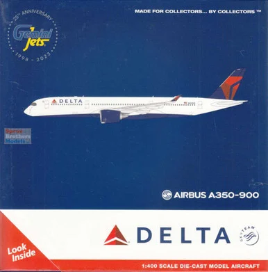 GEMGJ2286 1:400 Gemini Jets Delta Airlines Airbus A350-900 Reg #N503DN (pre-painted/pre-built)