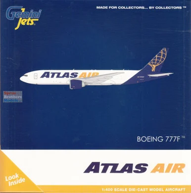 GEMGJ2294 1:400 Gemini Jets Atlas Air B777F Reg #N703GT (pre-painted/pre-built)