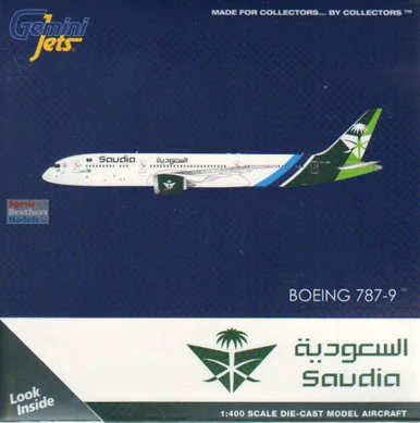 GEMGJ2310 1:400 Gemini Jets Saudia B787-9 Reg #HZ-ARB 'National Day' (pre-painted/pre-built)