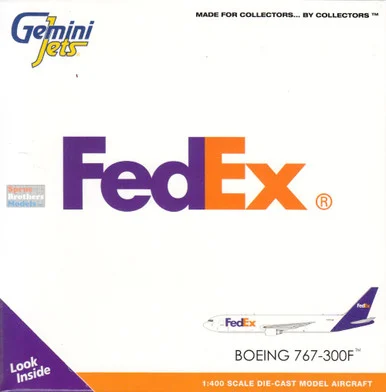 GEMGJ2311 1:400 Gemini Jets FedEx B767-300ERF #N144FE (pre-painted/pre-built)