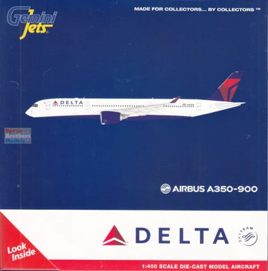 GEMGJ2317 1:400 Gemini Jets Delta Airlines Airbus A350-900 Reg #N504DN (pre-painted/pre-built)
