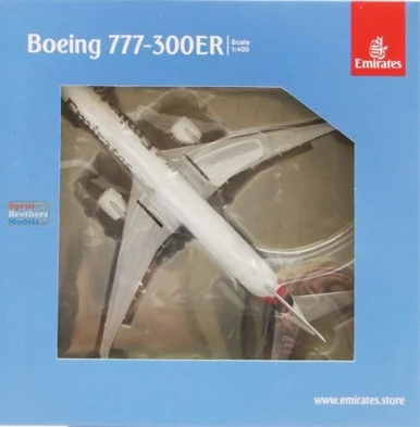 GEMGJ2318 1:400 Gemini Jets Emirates B777-300ER Reg #A6-EQH (pre-painted/pre-built)