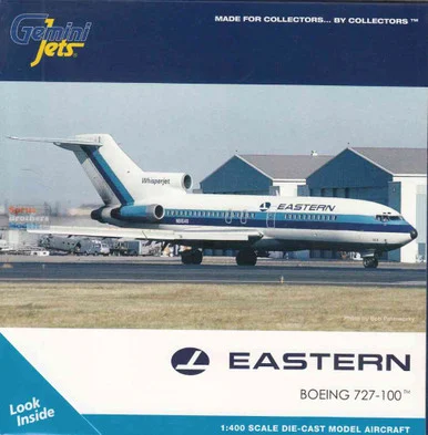 GEMGJ2350 1:400 Gemini Jets Eastern Airlines B727-100 Reg #N8164G 'Whisperjet' (pre-painted/pre-built)