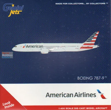 GEMGJ2356 1:400 Gemini Jets American Airlines B787-9 Reg #N836AA (pre-painted/pre-built)