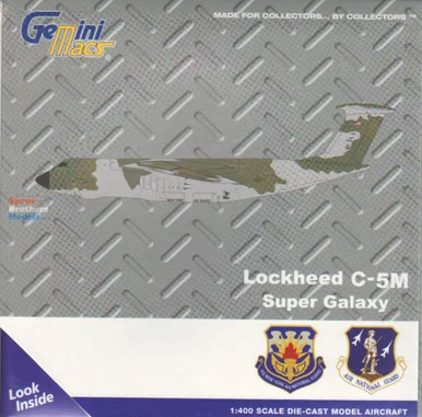 GEMGM126 1:400 Gemini Jets Lockheed C-5M Super Galaxy New York ANG Reg #68-0226 (pre-painted/pre-built)