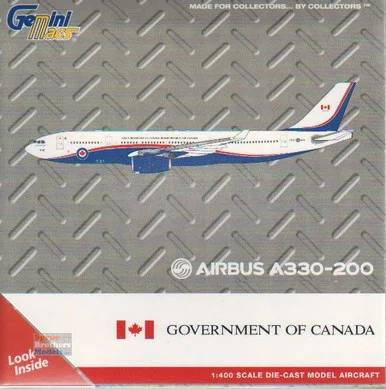 GEMGM141 1:400 Gemini Jets Royal Canadian Air Force CC-330 Husky (A330-200) Reg #330002 (pre-painted/pre-built)