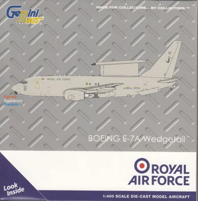 GEMGM150 1:400 Gemini Jets Royal Air Force E-7A WedgetaIl AEW #WT001 (pre-painted/pre-built)