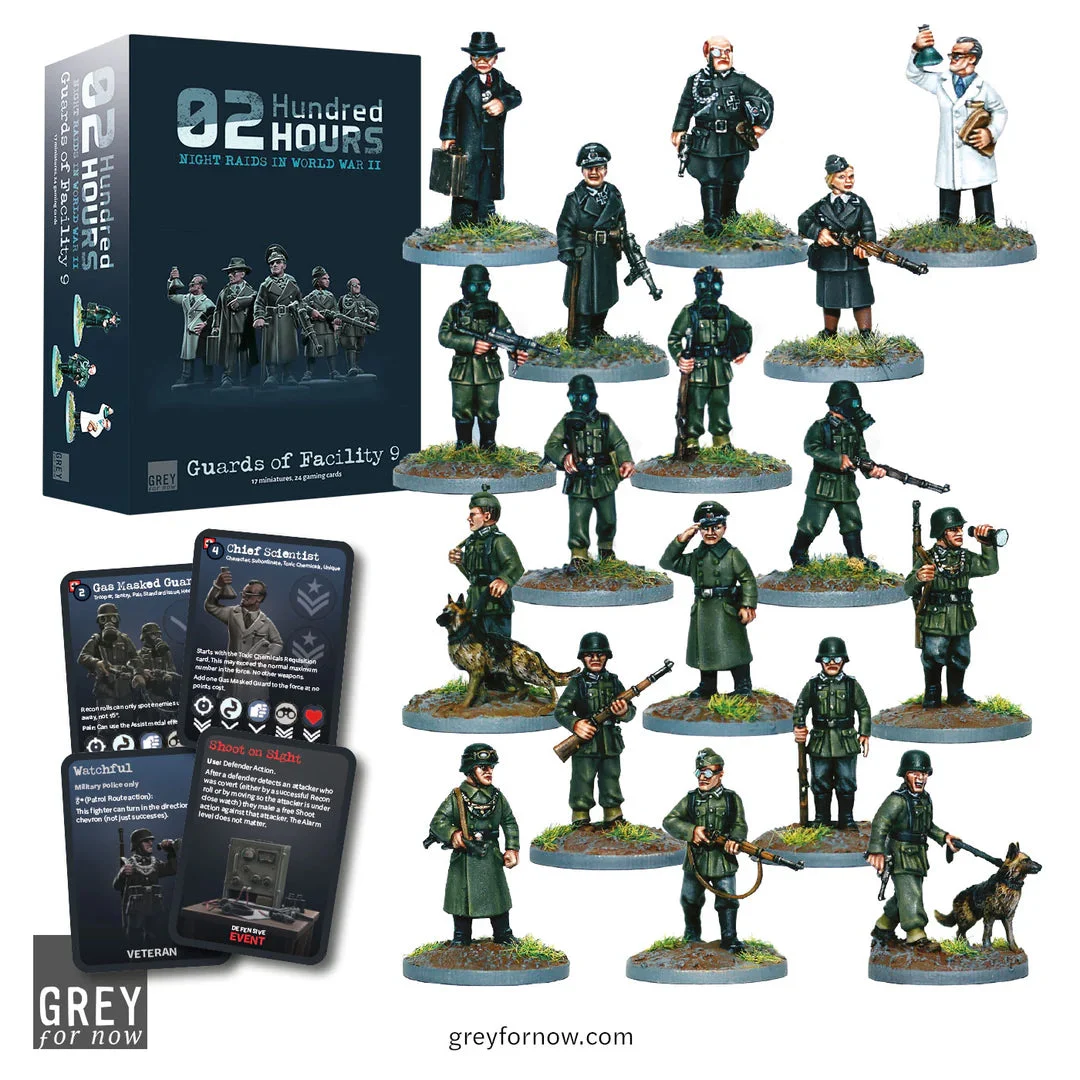 02 Hundred Hours Guards of Facility 9 - Grey For Now Games