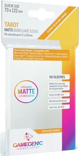 MATTE Sleeves: Tarot (72 x 122 mm) - GG1056