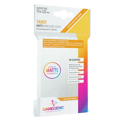 Board Game Sleeves Tarot Clear Matte - Gamegenic