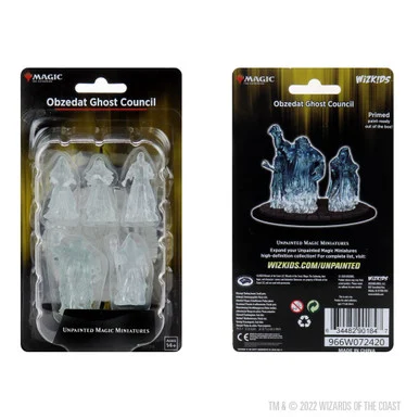 Wizkids 90184 Magic the Gathering Unpainted Miniatures: Obzedat Ghost Council