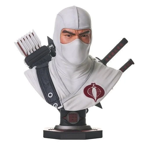 G.I Joe Legends in 3D Storm Shadow 1/2 Scale Resin Bust - Diamond Select