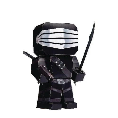 G.I. Joe Snake Eyes Cuble Foldable Figure - Cubles